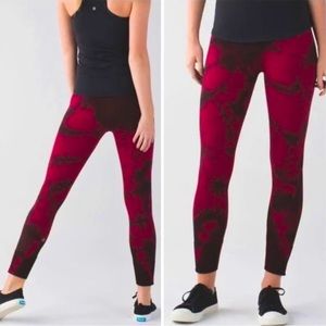 Lululemon seamless tie-dye leggings